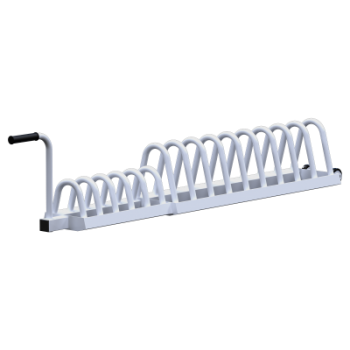 Стойка для дисков передвижная Sabirgym SG024.1 спортдоставка - Аэрофитмаксфит профессиональные тренажеры в фитнес клуб