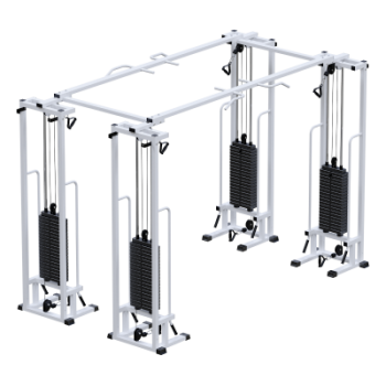 Двойной кроссовер на базе реабилитационного тренажера Потапова Sabirgym SG083.4*100*3530*2059*2200 стеки 4х100 кг proven quality - Аэрофитмаксфит профессиональные тренажеры в фитнес клуб