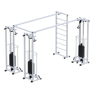 Профессиональный тренажер Биотонус-3 + шведская стенка стеки 3х100 кг Sabirgym SG087.3*2200*100 реабилитация vasilgym - Аэрофитмаксфит профессиональные тренажеры в фитнес клуб