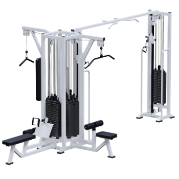 Профессиональный силовой тренажер Блочная силовая станция Sabirgym SG093*5*100*2200 стеки 5х100 кг uzsi - Аэрофитмаксфит профессиональные тренажеры в фитнес клуб