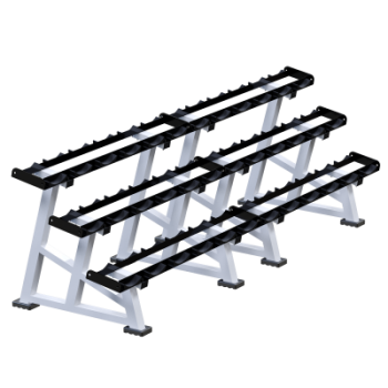 Гантельная стойка на 18 пар Sabirgym SG107 - Аэрофитмаксфит профессиональные тренажеры в фитнес клуб