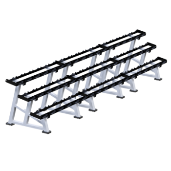 Гантельная стойка на 27 пар Sabirgym SG108 - Аэрофитмаксфит профессиональные тренажеры в фитнес клуб