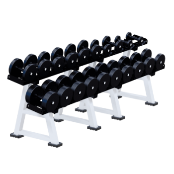 Гантельная стойка на 10 пар Sabirgym SG111 - Аэрофитмаксфит профессиональные тренажеры в фитнес клуб