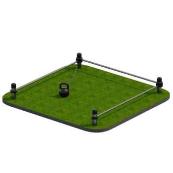 Комплекс для выполнения испытания Рывок гири 16 кг Sabirgym SGAV060 - Аэрофитмаксфит профессиональные тренажеры в фитнес клуб