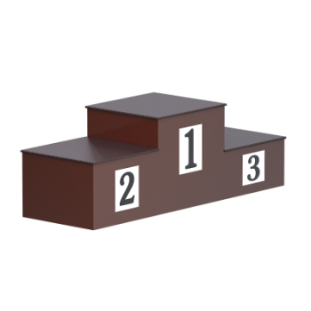 Пьедестал для награждения Призер Sabirgym SGGTAR009 - Аэрофитмаксфит профессиональные тренажеры в фитнес клуб