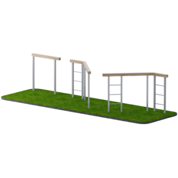 Препятствие Разрушенный мост Sabirgym SGGTAR100 - Аэрофитмаксфит профессиональные тренажеры в фитнес клуб