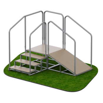 Уличный тренажёр Горка для ходьбы реабилитационная Sabirgym SGINVAR200 - Аэрофитмаксфит профессиональные тренажеры в фитнес клуб