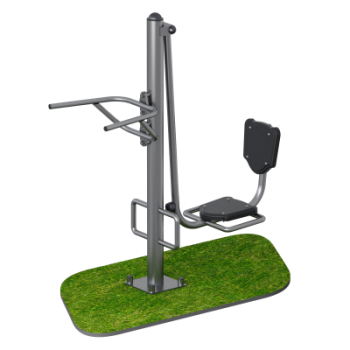 Уличный тренажер Жим ногами + брусья Sabirgym SGMS031 - Аэрофитмаксфит профессиональные тренажеры в фитнес клуб