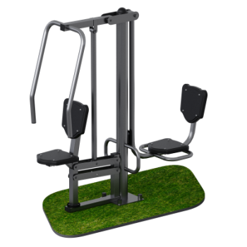 Тренажер для улицы Жим ногами + Горизонтальный жим Sabirgym SGMS033 - Аэрофитмаксфит профессиональные тренажеры в фитнес клуб