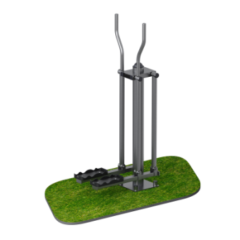 Тренажер для улицы Лыжник Sabirgym SGMS042 black step - Аэрофитмаксфит профессиональные тренажеры в фитнес клуб