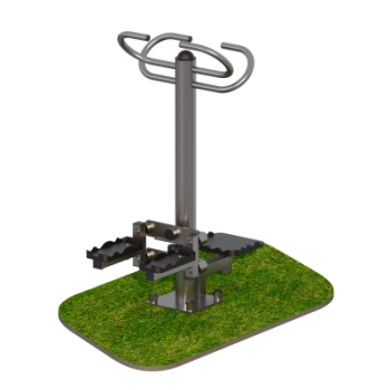 Тренажер для улицы Степпер + твистер Sabirgym SGMS046.1 proven quality - Аэрофитмаксфит профессиональные тренажеры в фитнес клуб