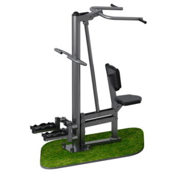 Тренажер для улицы Вертикальная тяга + степпер Sabirgym SGMS052.2 спортдоставка - Аэрофитмаксфит профессиональные тренажеры в фитнес клуб