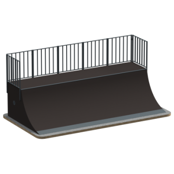 Радиус Sabirgym SGSPM1005M для скейт парка/роллердрома вaсилджим - Аэрофитмаксфит профессиональные тренажеры в фитнес клуб