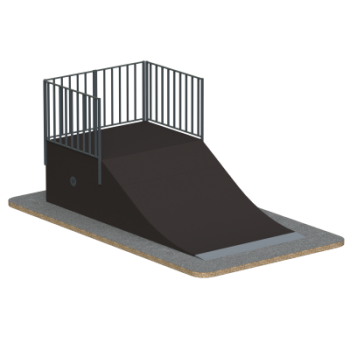 Радиус волна Sabirgym SGSPM1014L для скейт парка - Аэрофитмаксфит профессиональные тренажеры в фитнес клуб