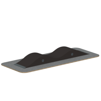 Волна двойная Sabirgym SGSPM3016L для скейт-парка vasil - Аэрофитмаксфит профессиональные тренажеры в фитнес клуб