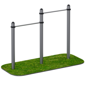 Турник двухуровневый Sabirgym SGWOK010.3 black step - Аэрофитмаксфит профессиональные тренажеры в фитнес клуб