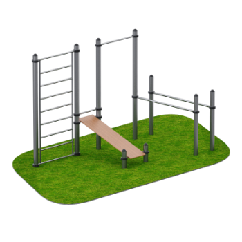 Атлетический комплекс для улицы Пелея Sabirgym SGWOK203 proven quality - Аэрофитмаксфит профессиональные тренажеры в фитнес клуб