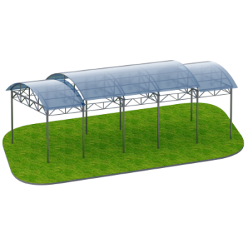 Теневой навес Sabirgym SGMS308 armssport - Аэрофитмаксфит профессиональные тренажеры в фитнес клуб