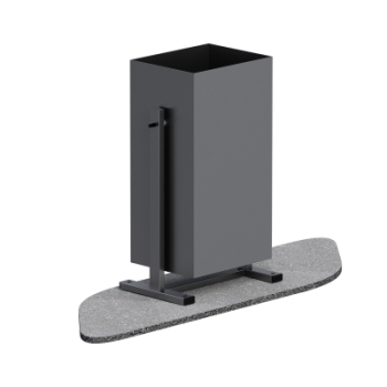 Урна Sabirgym SGLS006 металлическая уличная 30 литров proven quality - Аэрофитмаксфит профессиональные тренажеры в фитнес клуб