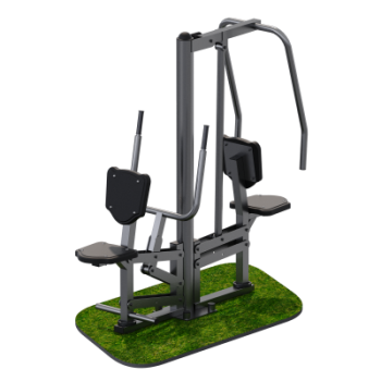 Уличный тренажер Горизонтальный жим + Жим к груди Sabirgym SGMS054.1 - Аэрофитмаксфит профессиональные тренажеры в фитнес клуб