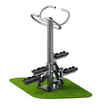 Уличный тренажер степпер двойной Sabirgym SGMS062.1 s-dostavka - Аэрофитмаксфит профессиональные тренажеры в фитнес клуб