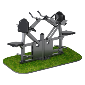 Тренажер для улицы Бицепс-машина (Двойной) Sabirgym SGMS065 узси - Аэрофитмаксфит профессиональные тренажеры в фитнес клуб