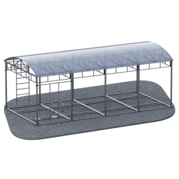 Теневой навес Sabirgym SGMS302 arms - Аэрофитмаксфит профессиональные тренажеры в фитнес клуб