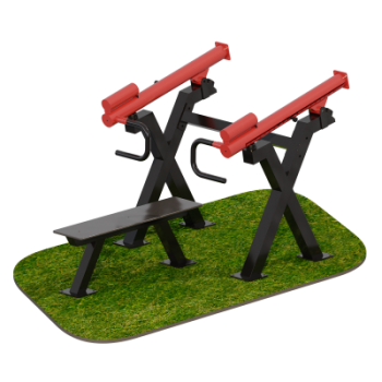 Уличный тренажер Жим лежа с изменяемой нагрузкой Sabirgym SGMS400 proven quality - Аэрофитмаксфит профессиональные тренажеры в фитнес клуб