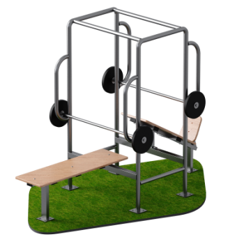 Уличный комплекс для жима Sabirgym SGMS500 vasilgym - Аэрофитмаксфит профессиональные тренажеры в фитнес клуб