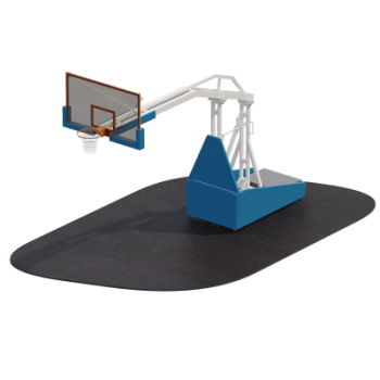 Мобильная баскетбольная стойка (3,25м) Sabirgym SGMS700 arms - Аэрофитмаксфит профессиональные тренажеры в фитнес клуб