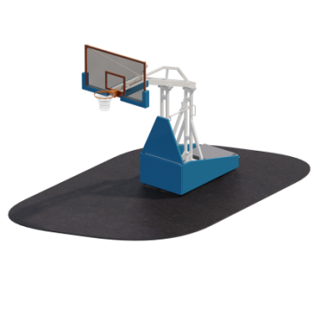 Мобильная баскетбольная стойка (1,65м) Sabirgym SGMS702 узси - Аэрофитмаксфит профессиональные тренажеры в фитнес клуб