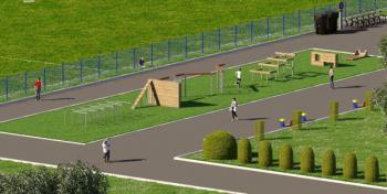 Универсальная полоса препятствий Sabirgym SGMS vasil-gym - Аэрофитмаксфит профессиональные тренажеры в фитнес клуб