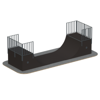 Рампа Sabirgym SGSPM1102М для скейт парка - Аэрофитмаксфит профессиональные тренажеры в фитнес клуб