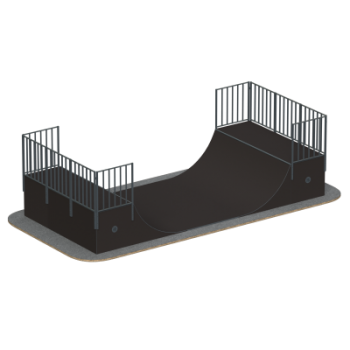 Рампа Sabirgym SGSPM1103L для скейт парка роллердрома роспитспорт - Аэрофитмаксфит профессиональные тренажеры в фитнес клуб