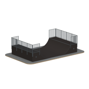 Рампа Sabirgym SGSPM1104L для скейт парка vasil - Аэрофитмаксфит профессиональные тренажеры в фитнес клуб