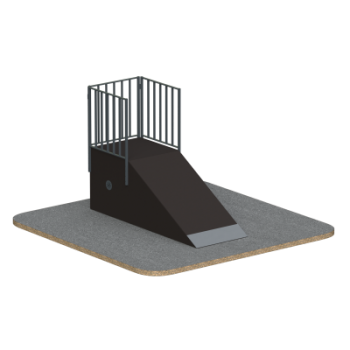 Разгон Sabirgym SGSPM2001L для скейт парка роллердрома - Аэрофитмаксфит профессиональные тренажеры в фитнес клуб