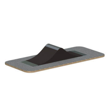 Фанбокс волна Sabirgym SGSPM3007L для скейтбординга узси - Аэрофитмаксфит профессиональные тренажеры в фитнес клуб