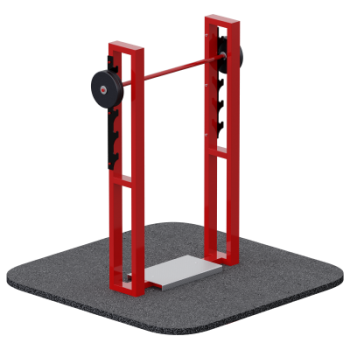 Уличный тренажер для приседания со штангой Sabirgym SGTZ020-050 с изменяемой нагрузкой - Аэрофитмаксфит профессиональные тренажеры в фитнес клуб