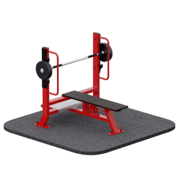 Уличный тренажер скамья для жима Sabirgym SGTZ030-050 с изменяемой нагрузкой армс - Аэрофитмаксфит профессиональные тренажеры в фитнес клуб