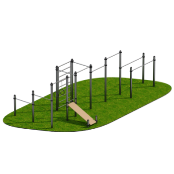 Атлетический комплекс Посейдон Sabirgym SGWOK107 уличный sportsman - Аэрофитмаксфит профессиональные тренажеры в фитнес клуб