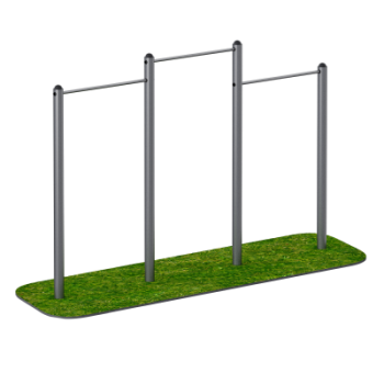 Тренажер для улицы Трехуровневый турник Sabirgym SGWOK011 василжим - Аэрофитмаксфит профессиональные тренажеры в фитнес клуб