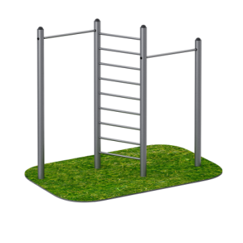 Комплекс турник-шведская стенка-турник Sabirgym SGWOK013 уличный кумитеспорт - Аэрофитмаксфит профессиональные тренажеры в фитнес клуб