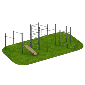 Атлетический комплекс уличный Гиперион Sabirgym SGWOK017 вaсилджим - Аэрофитмаксфит профессиональные тренажеры в фитнес клуб