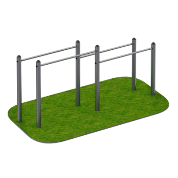 Тренажер для улицы Брусья разноуровневые Sabirgym SGWOK025 армс - Аэрофитмаксфит профессиональные тренажеры в фитнес клуб