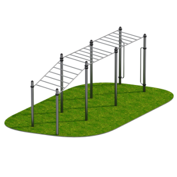 Рукоход Sabirgym SGWOK034 для улицы вaсилджим - Аэрофитмаксфит профессиональные тренажеры в фитнес клуб