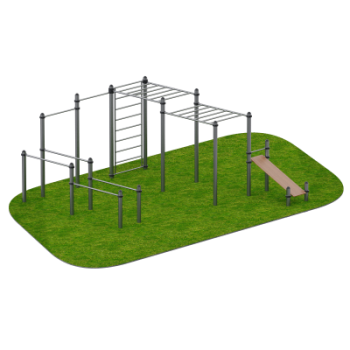 Атлетический комплекс Гелиос Sabirgym SGWOK201 уличный uzsi - Аэрофитмаксфит профессиональные тренажеры в фитнес клуб