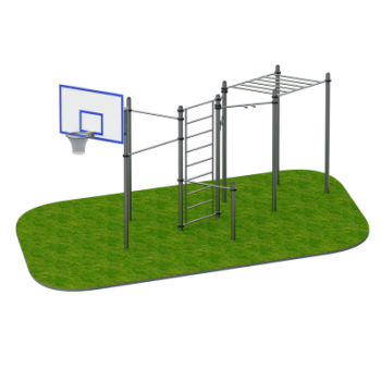 Спортивный комплекс Исида Sabirgym SGWOK281 уличный - Аэрофитмаксфит профессиональные тренажеры в фитнес клуб