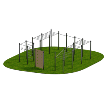 Спортивный комплекс для улицы Sabirgym SGWOK282 - Аэрофитмаксфит профессиональные тренажеры в фитнес клуб