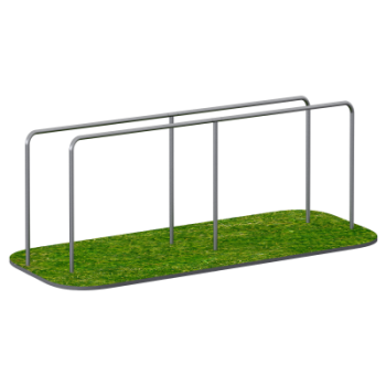 Уличный тренажер Брусья параллельные (4 метра) Sabirgym SGWOK402 uzsi - Аэрофитмаксфит профессиональные тренажеры в фитнес клуб